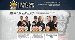 Desktop Screenshot of menloparkmartialarts.com